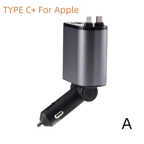4-IN-1 CAR CHARGER